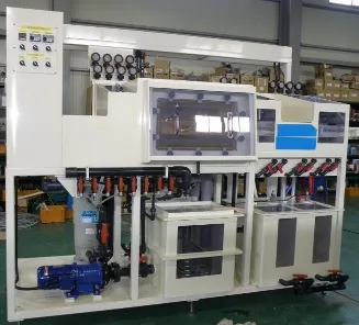 Plating test machine